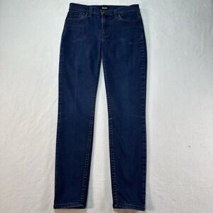 Hudson Jeans women's 26 Blue Natalie Mid‎ Rise Super Skinny Ankle Stretch Denim